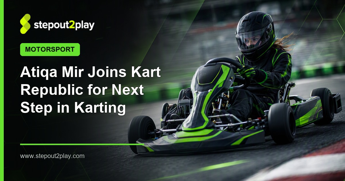 Atiqa Mir and Kart Republic in Motorsport action