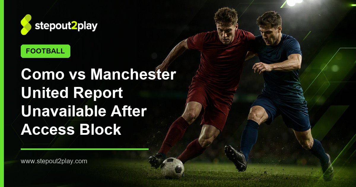 Manchester United and Como in Football action