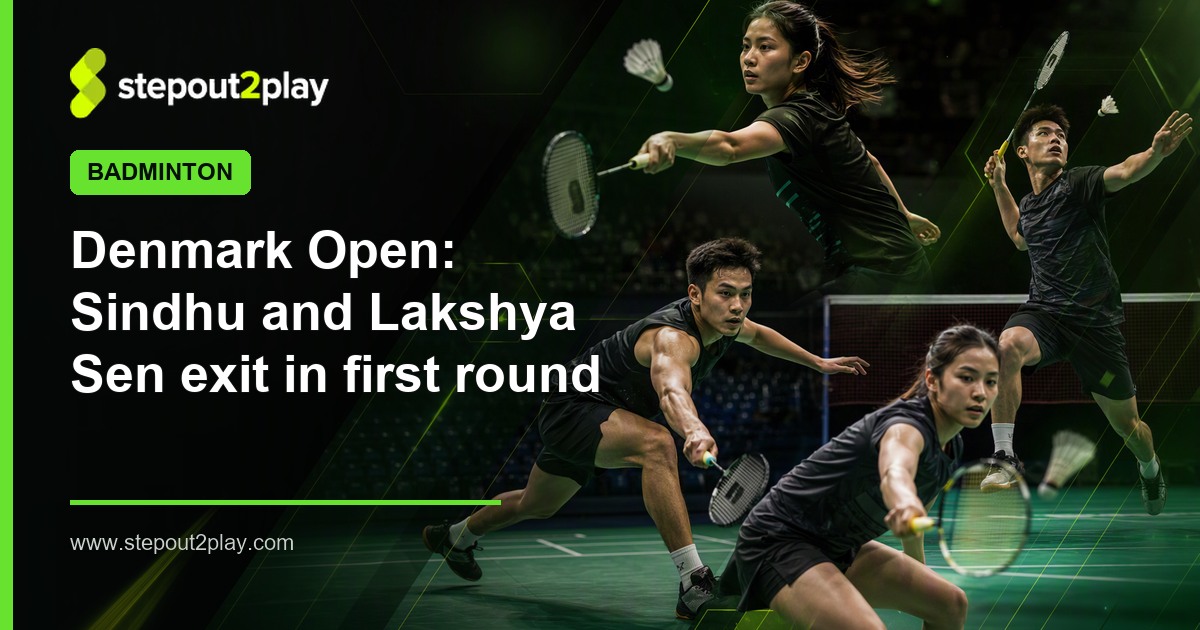 Denmark Open and PV Sindhu in Badminton action
