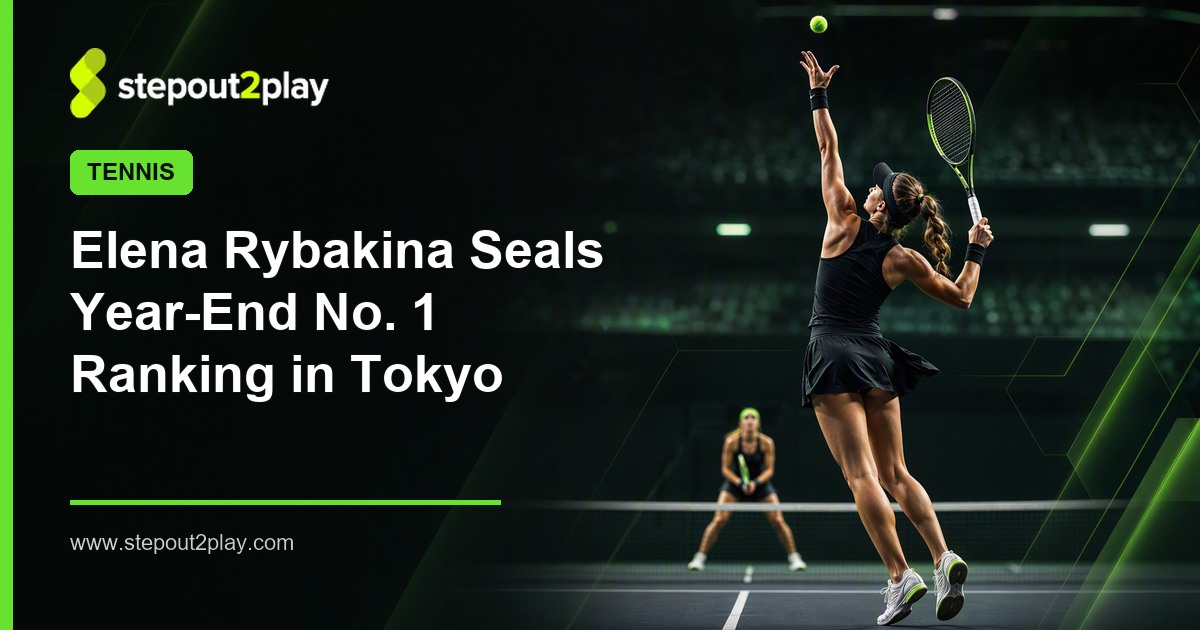 Pan Pacific Open and Elena Rybakina in Tennis action