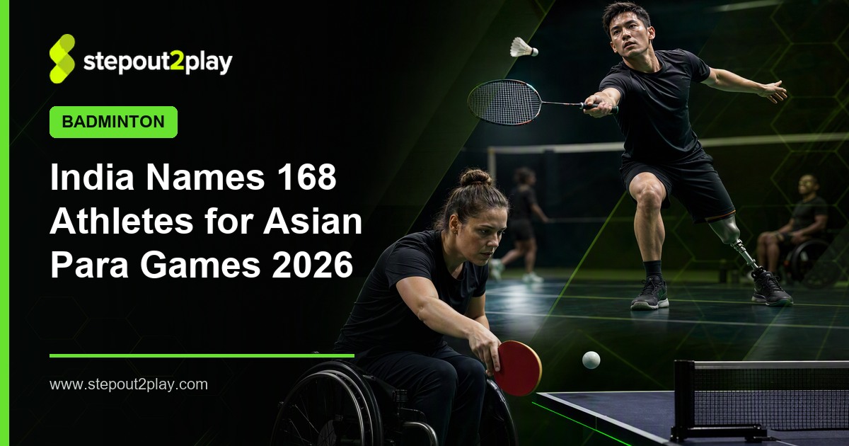 Asian Para Games 2026 and India in Badminton action