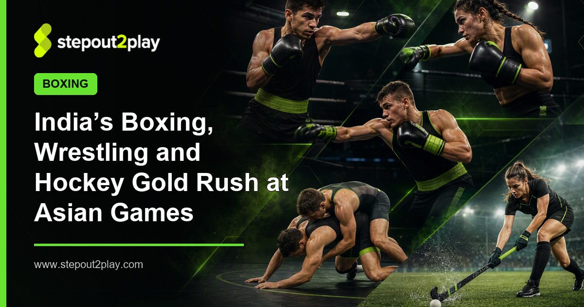 Asian Games and India in Boxing action