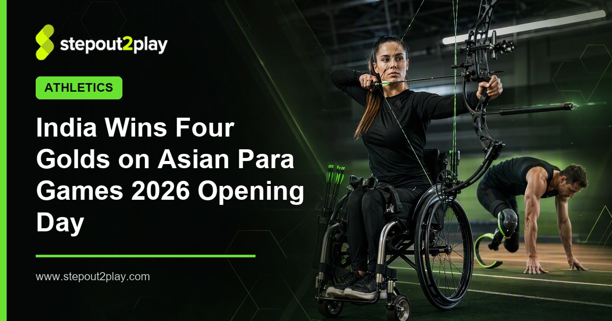 Asian Para Games 2026 and India in Athletics action