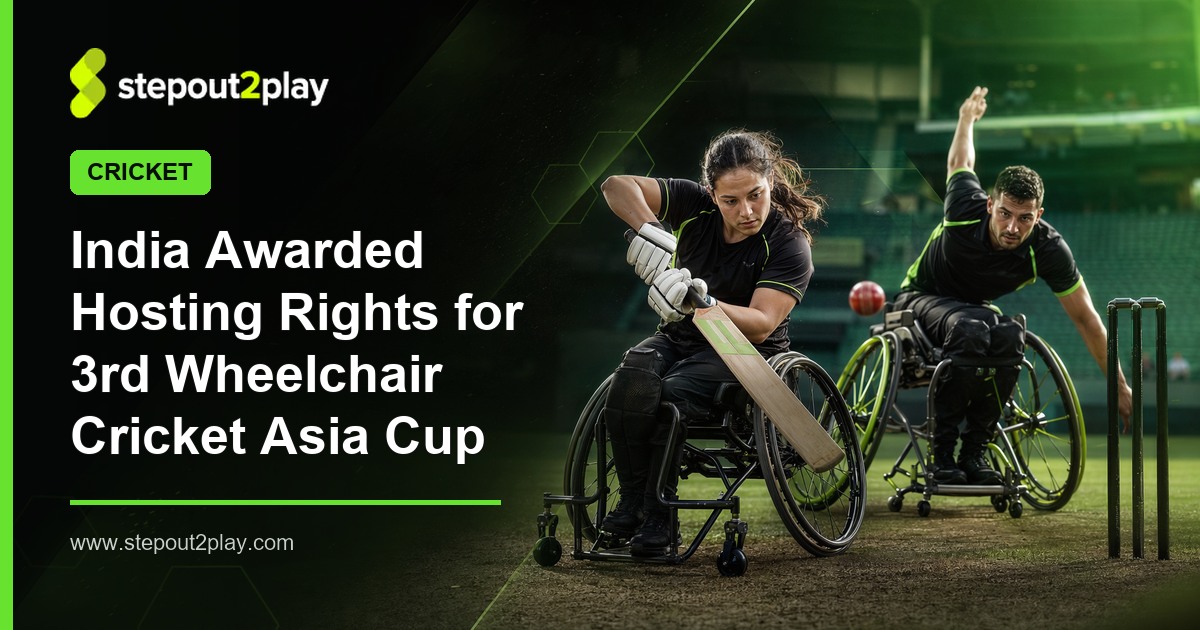 3rd Wheelchair Cricket Asia Cup and India Wheelchair Cricket Team in Cricket action