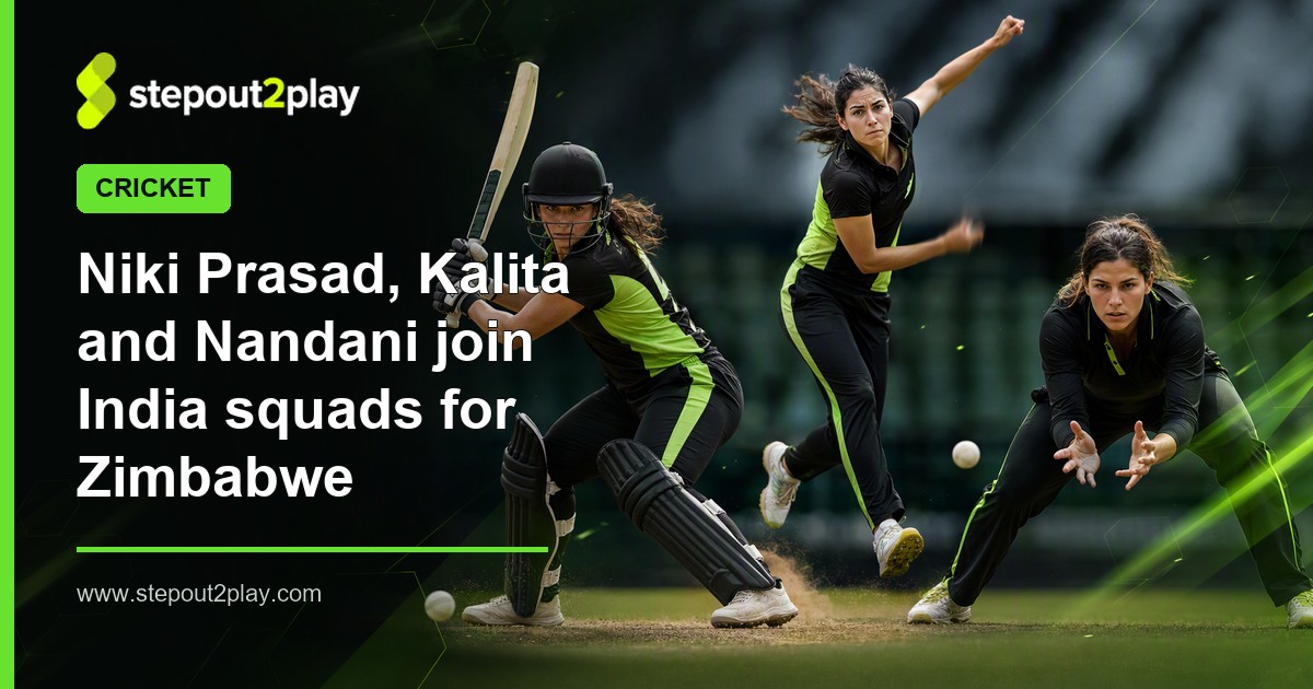 India Women and Zimbabwe Women in Cricket action