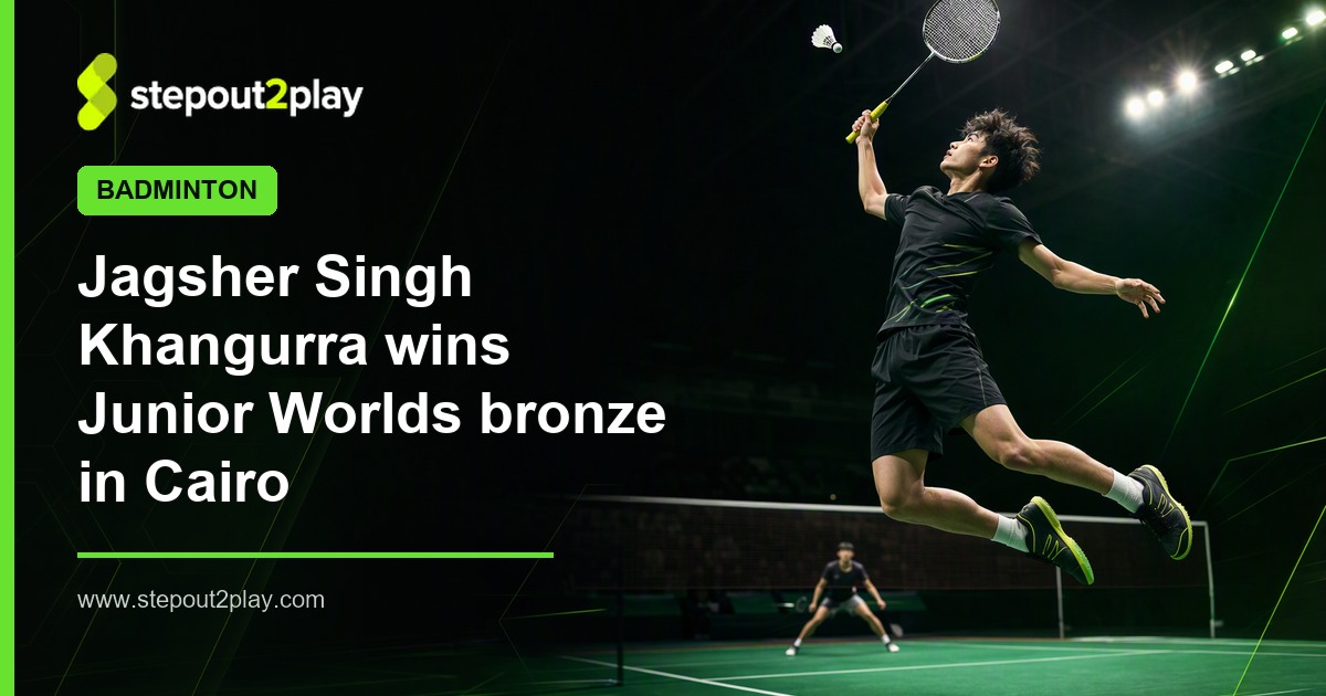 BWF World Junior Championships 2026 and Jagsher Singh Khangurra in Badminton action