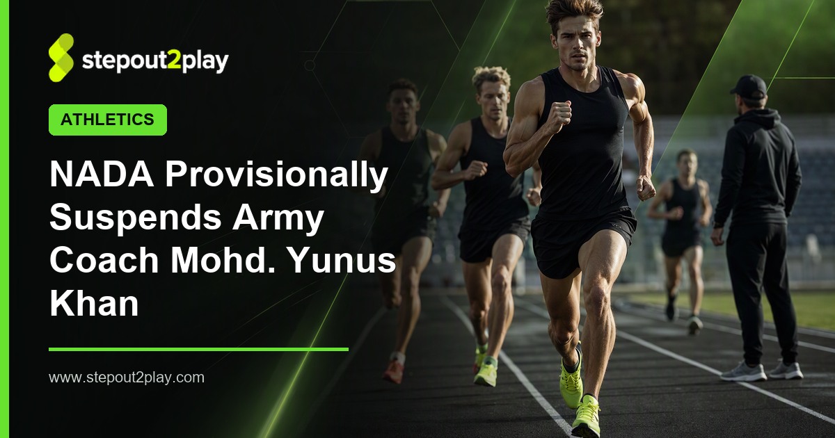 National Anti-Doping Agency and Mohd. Yunus Khan in Athletics action