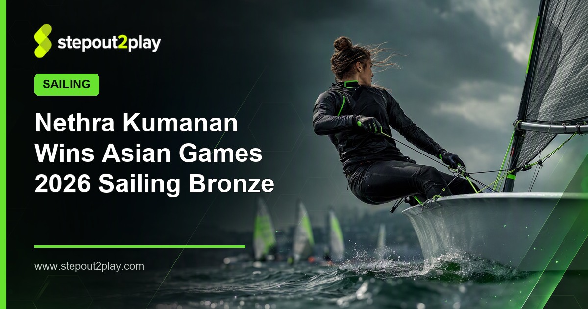Asian Games 2026 and Nethra Kumanan in Sailing action