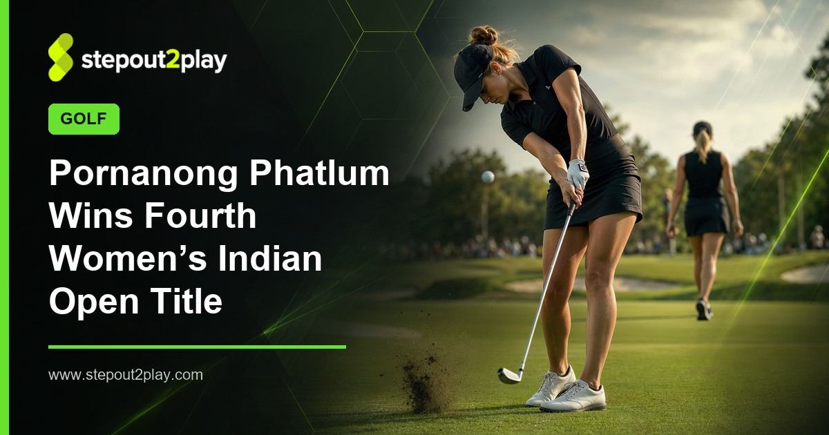 Hero Women’s Indian Open and Pornanong Phatlum in Golf action