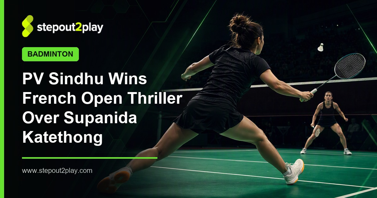 French Open Super 750 and PV Sindhu in Badminton action