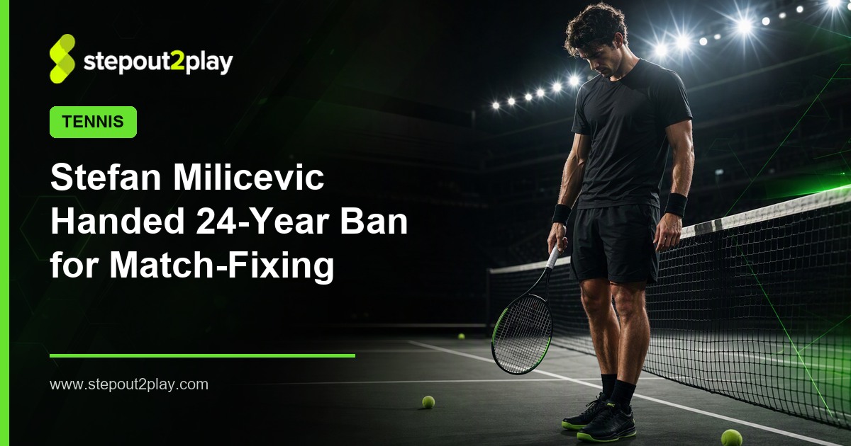 Stefan Milicevic and International Tennis Integrity Agency in Tennis action