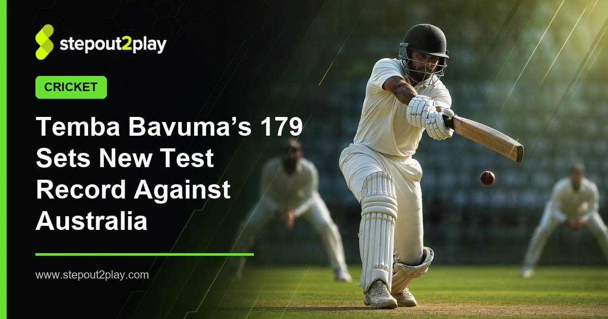 Temba Bavuma and South Africa in Cricket action