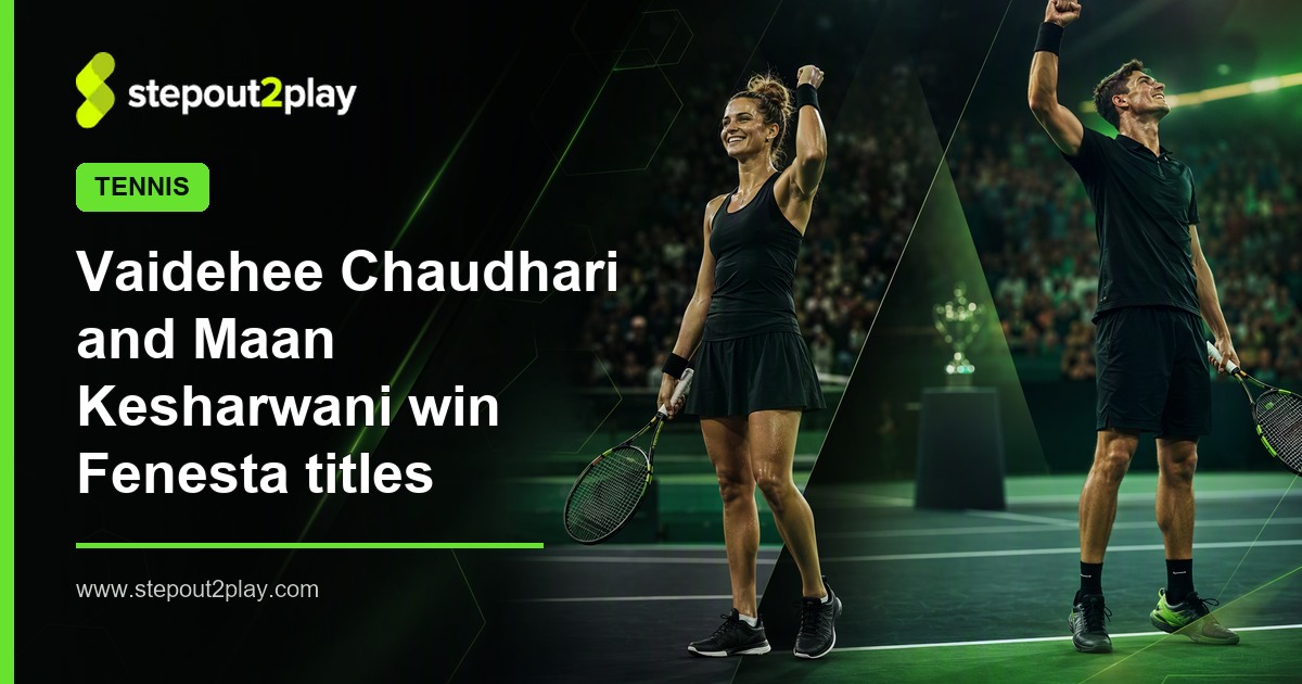 Fenesta Open National Tennis Championship 2026 and Vaidehee Chaudhari in Tennis action