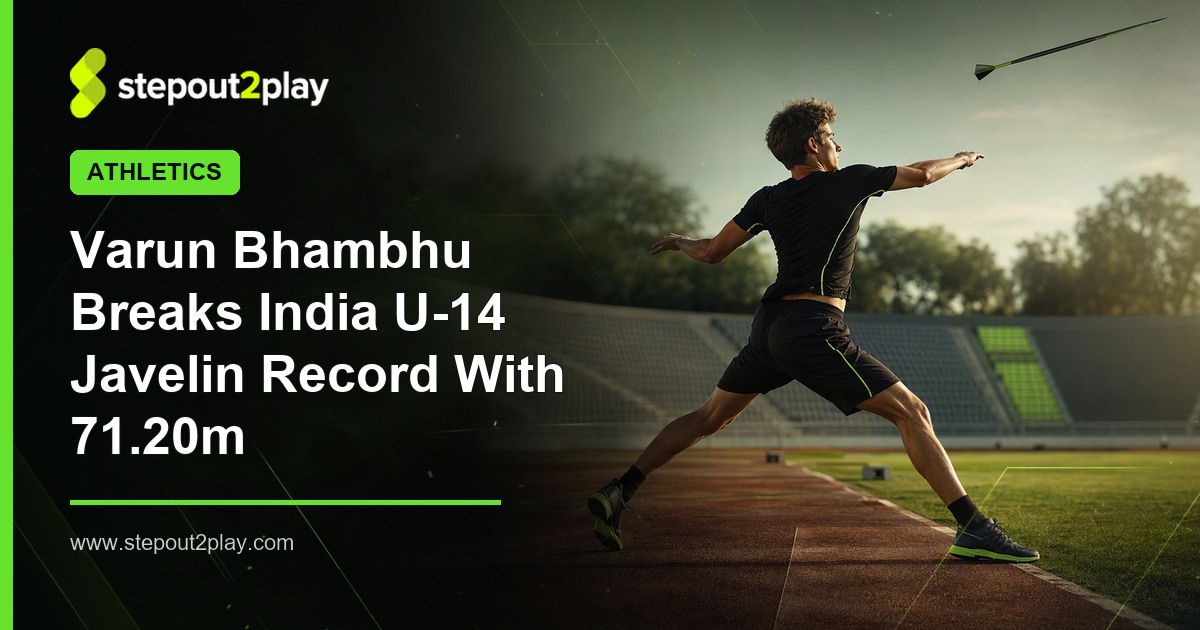 Varun Bhambhu and Hanuman Singh in Athletics action