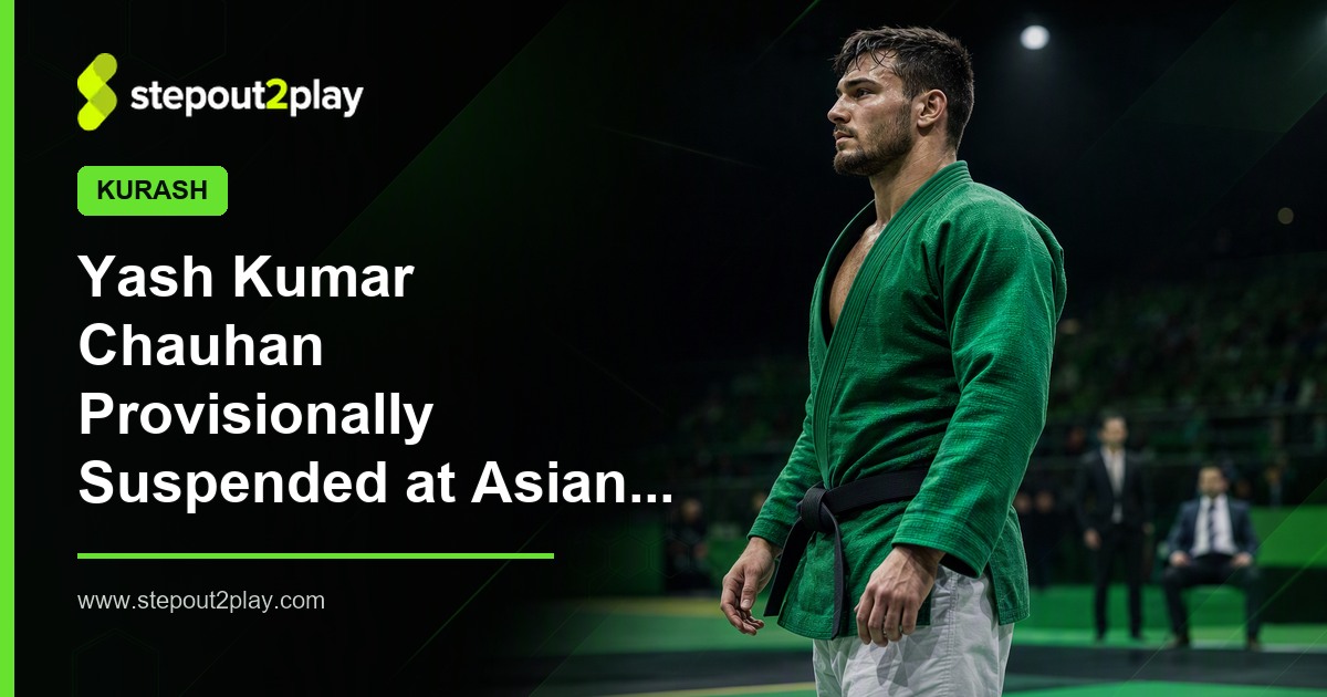 Asian Games 2026 and Yash Kumar Chauhan in Kurash action